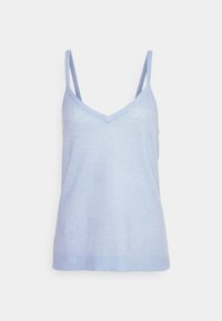 LNBALLOU - Top - blue heron melange