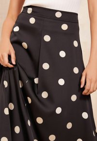Friends Like These REGULAR FIT - POLKA DOT PRINT  - Maxi szoknya - black