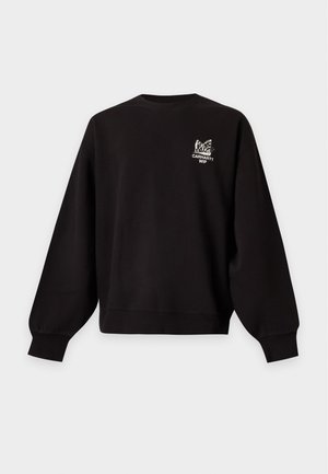 Carhartt WIP, HOURGLASS - Суитшърт - black stone washed