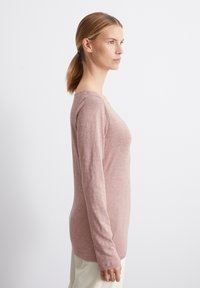 Marc O'Polo BOAT NECK - Pikkade varrukatega topp - dark mauve