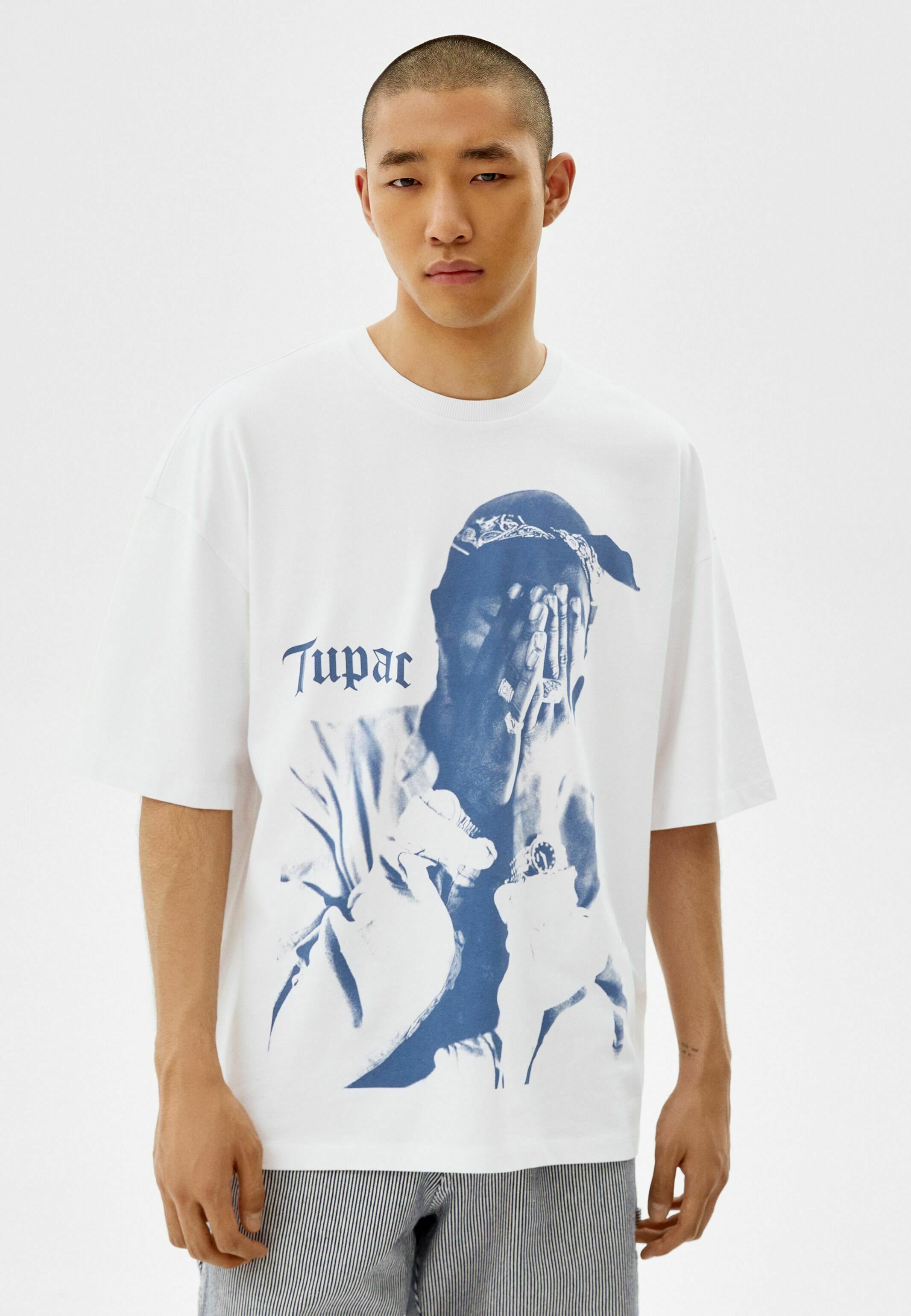 2pac shirt bershka - peaceloveeffey 