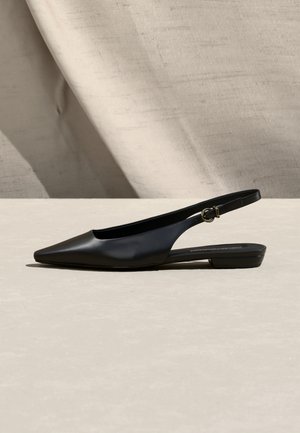 Bailarinas con tira trasera - nero