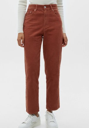 Trousers - mottled light brown