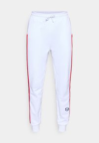 GHIBLI TRACK PANT - Träningsbyxor - white/maritime blue/adrenaline rush