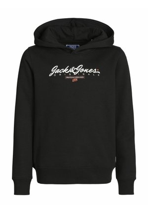 Felpa con cappuccio - black
