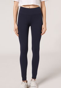 Calzedonia - Legging - blue Image miniature 1