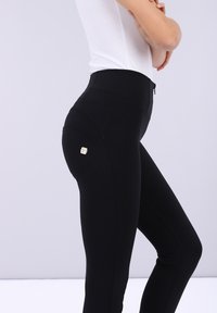 Freddy ATTIVO VITA ALTA MADE IN ITALY - Legging (type pantalon) - nero