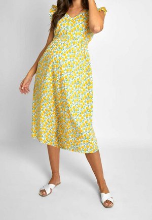 Freizeitkleid - yellow