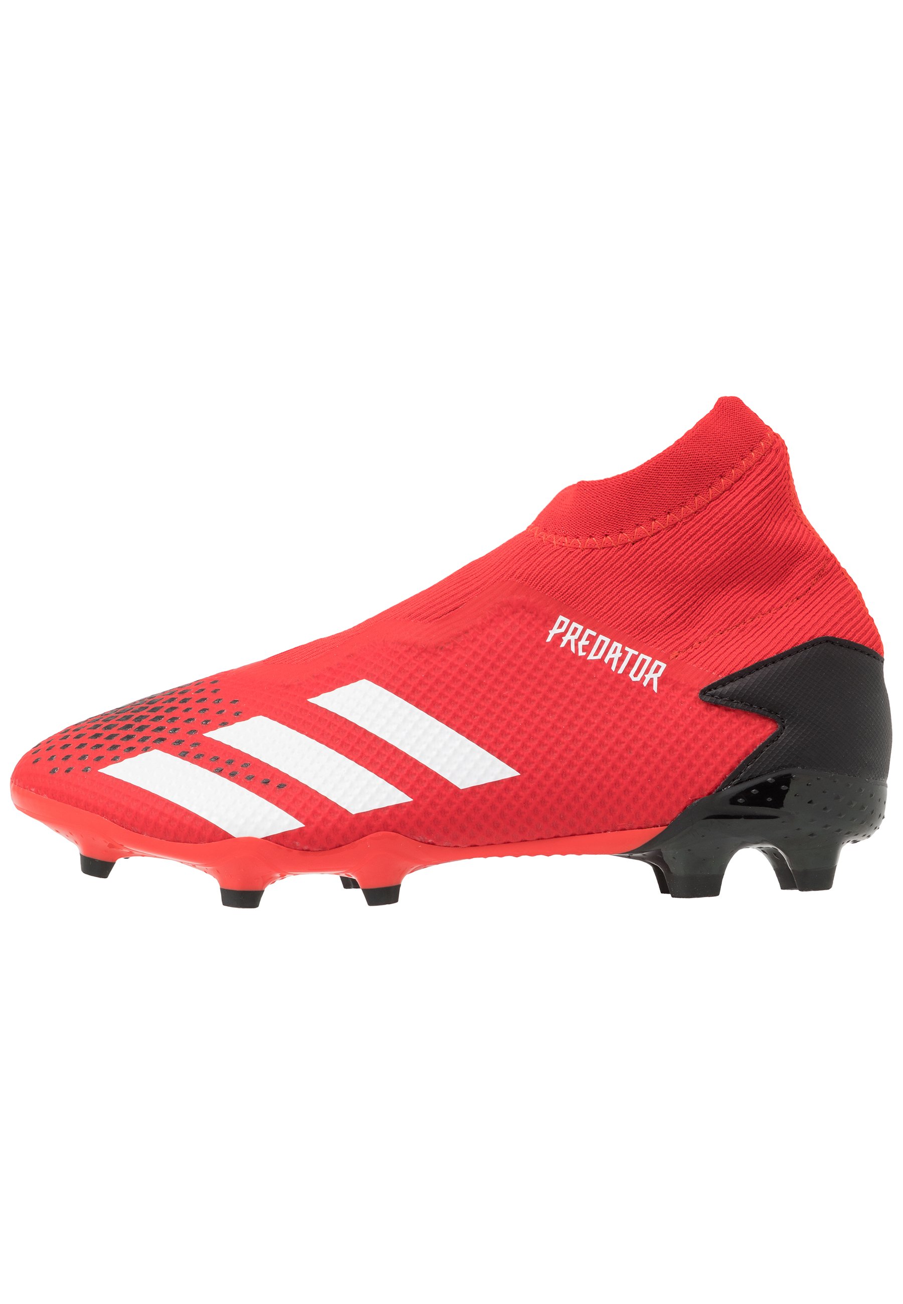 adidas Performance PREDATOR 20.3 FG - Fotballsko - core black/footwear white/active red adidas Performance PREDATOR 20.3 FG - Fotballsko - core black/footwear white/active red