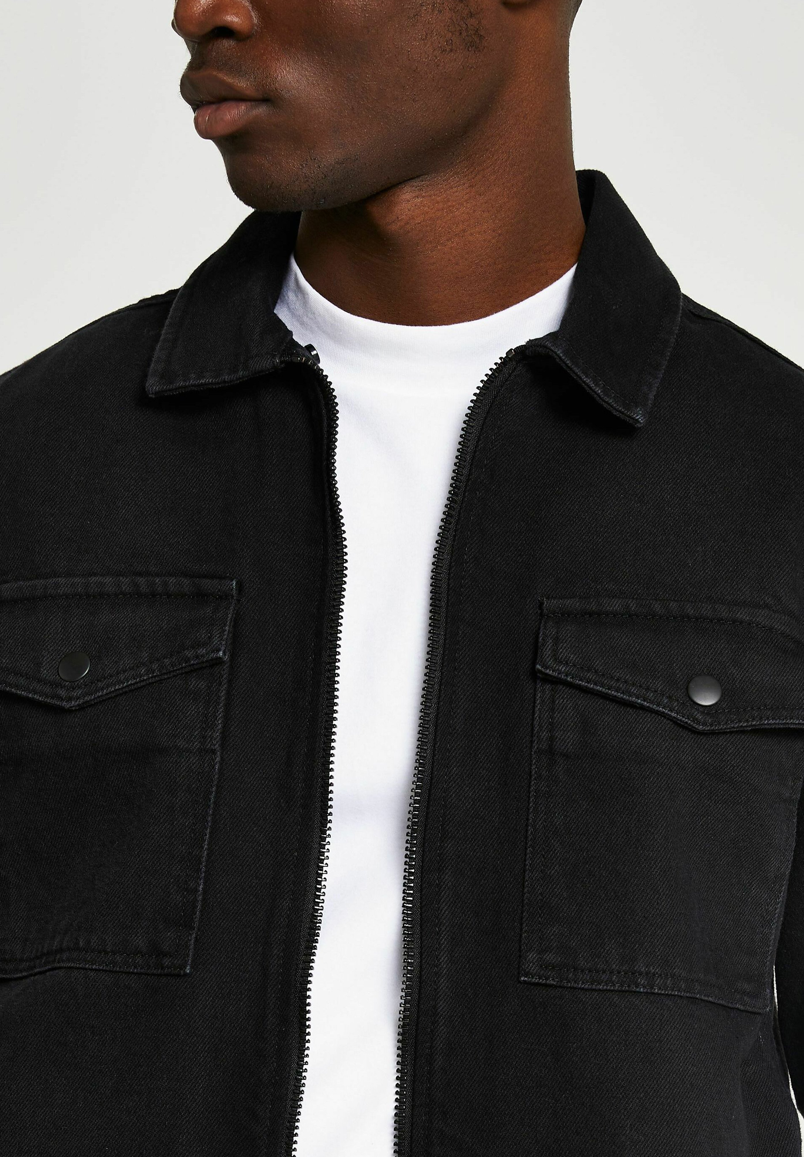 River Island Denim jacket - black 