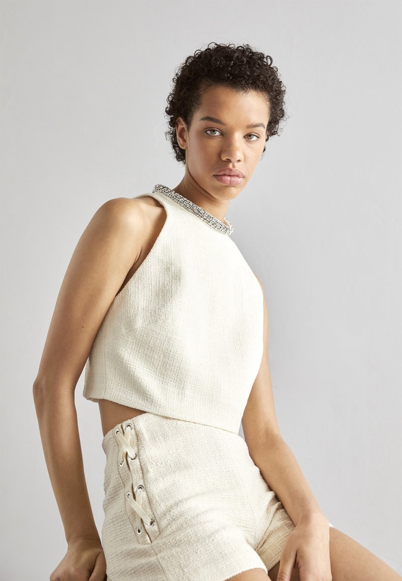 Top Sandro 100% Soie - Taille 1 (36) - Occasion Très Bon État