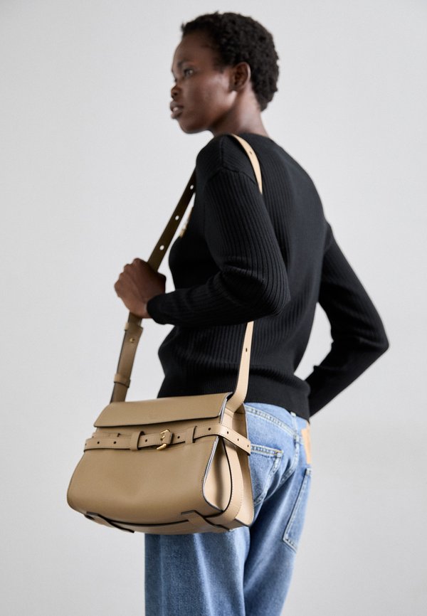 TIE ME BAG - Cross body bag - beige4