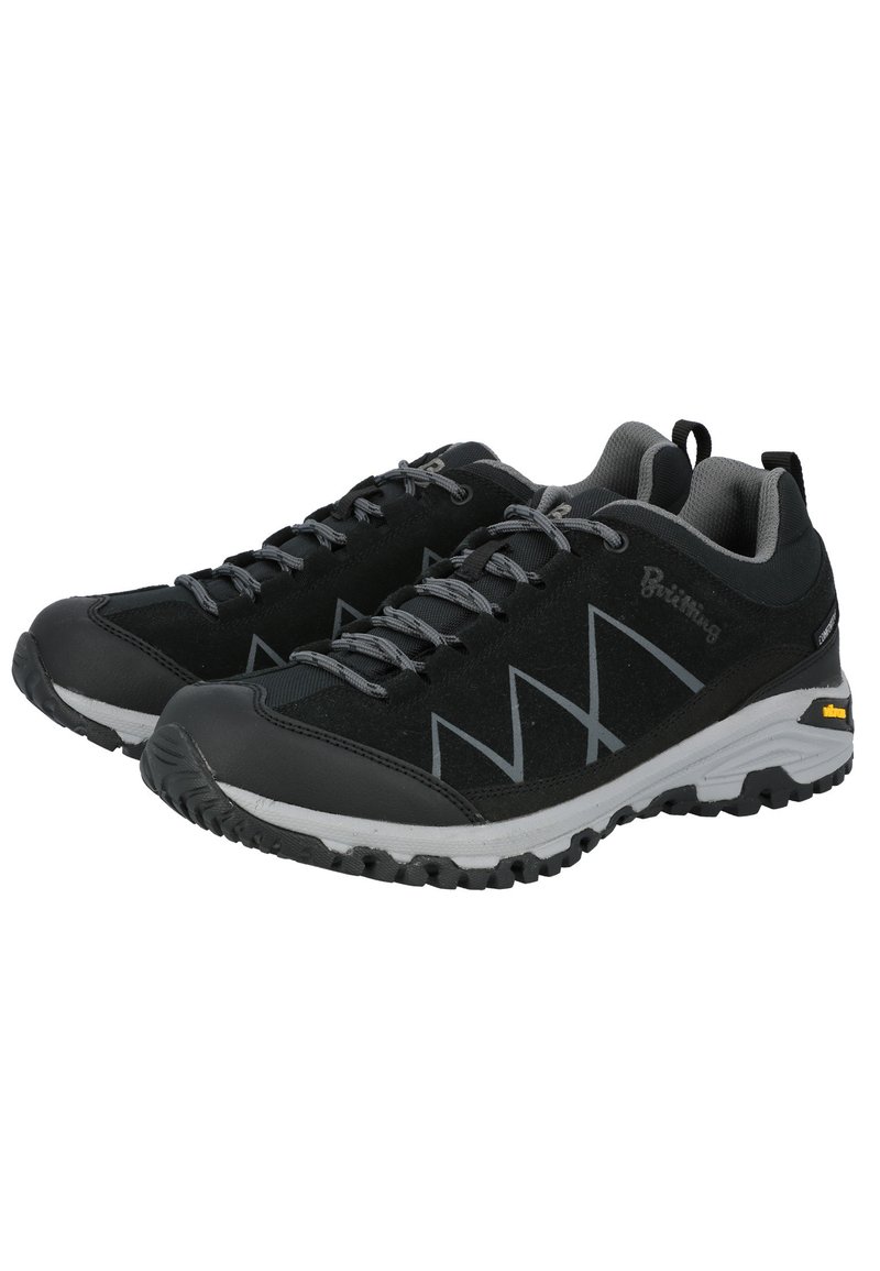 Herren Sportschuhe | Brütting Hikingschuh black/schwarz - FN77793 Herren Sportschuhe | Brütting Hikingschuh black/schwarz - FN77793