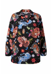 Angel of Style COMIC-TIGERMUSTER LANGARM - Bluse - black