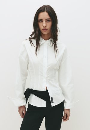 Overhemdblouse - white