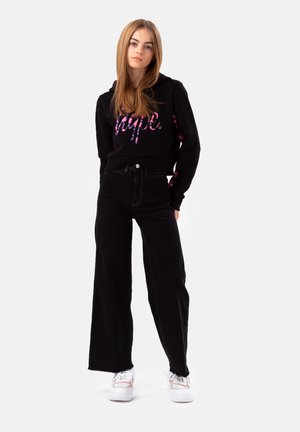 SCRIPT - Felpa con cappuccio - black