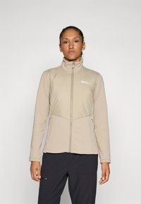 Jack Wolfskin WILD PLACES 3IN1 - Outdoor jacket - pale sand