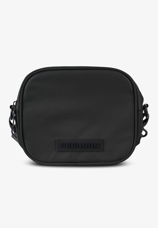 LOGO PATCH SHOULDER STRAP BAG UNISEX - Cross body bag - anthracite