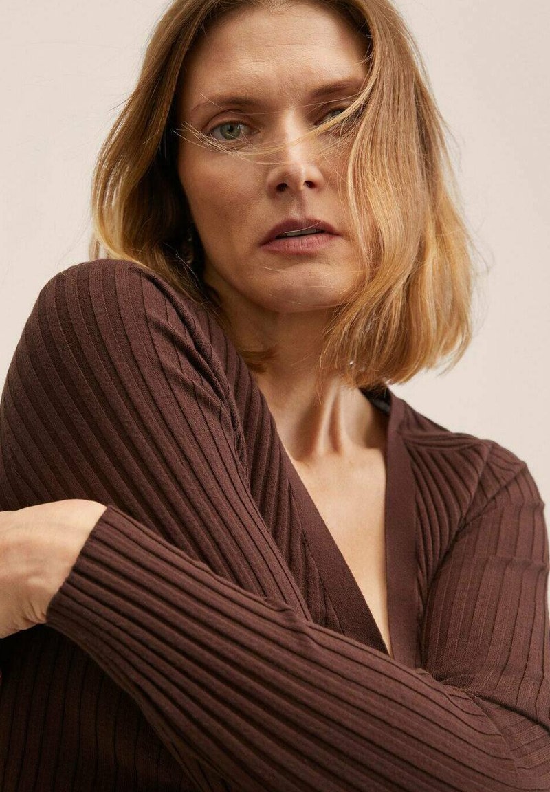 Damen Strickjacken | Mango LISA Strickjacke chocolat/braun - TG23872 Damen Strickjacken | Mango LISA Strickjacke chocolat/braun - TG23872