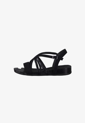 Tamaris Riemensandalette - black snake