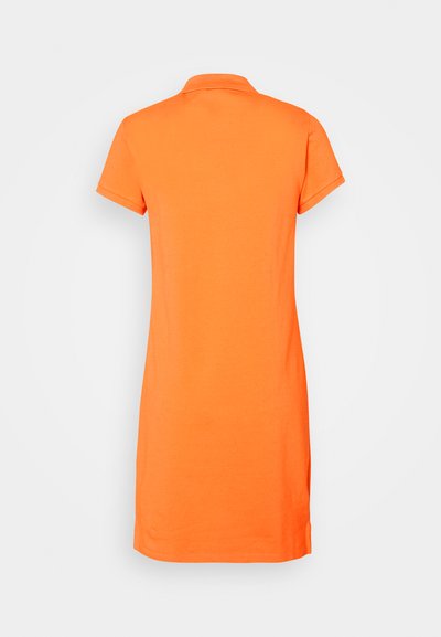 Polo Ralph Lauren COTTON POLO DRESS - Vestido de dia - key west orange