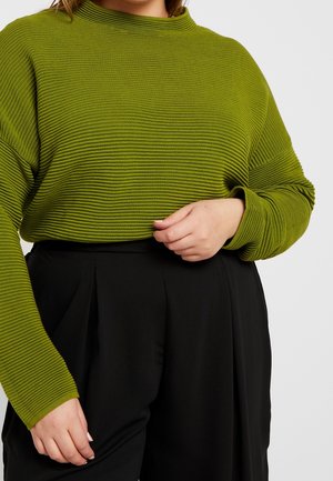 Strickpullover - green