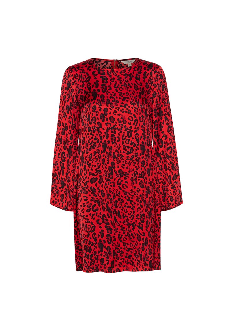 Part Two MAIBRIT - Day dress - salsa leopard print/red - Zalando.ie