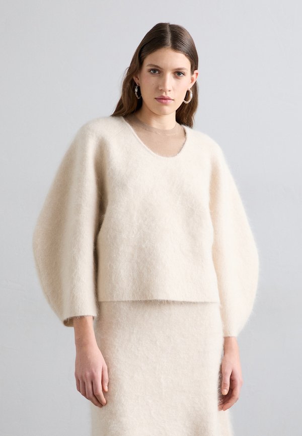 MILEA - Jumper - oyster gray