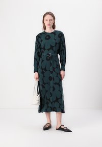Marimekko COMBU UNIKKO DRESS - Kjole - green/black