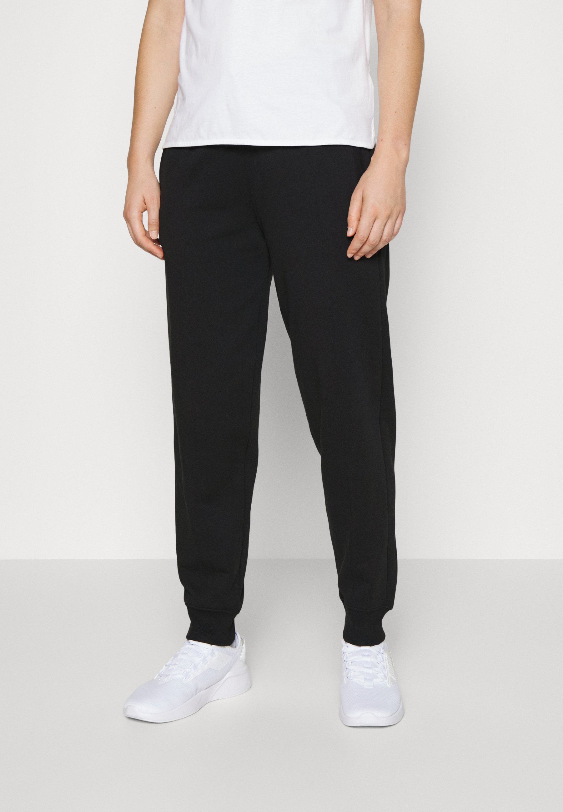 Puma HER HIGH WAIST TR - Trainingsbroek - black/zwart - Zalando.nl