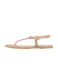 Lipsy REGULAR FIT - STRAPPY EMBELLISHD  - Šľapky - rose gold