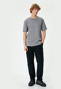 Koton CREW NECK  - Camiseta básica - grey