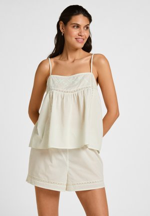 Hunkemöller, HUNKEMÖLLER PYJAMA SHORT - Nachtwäsche Hose - beige