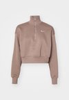 SPORTSWEAR PHOENIX FLEECE - Sweatshirt - mink brown/sail