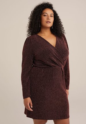 CURVE - Cocktailkleid/festliches Kleid - red