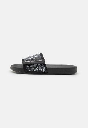 FREDDIE UNISEX - Sandalias planas - black
