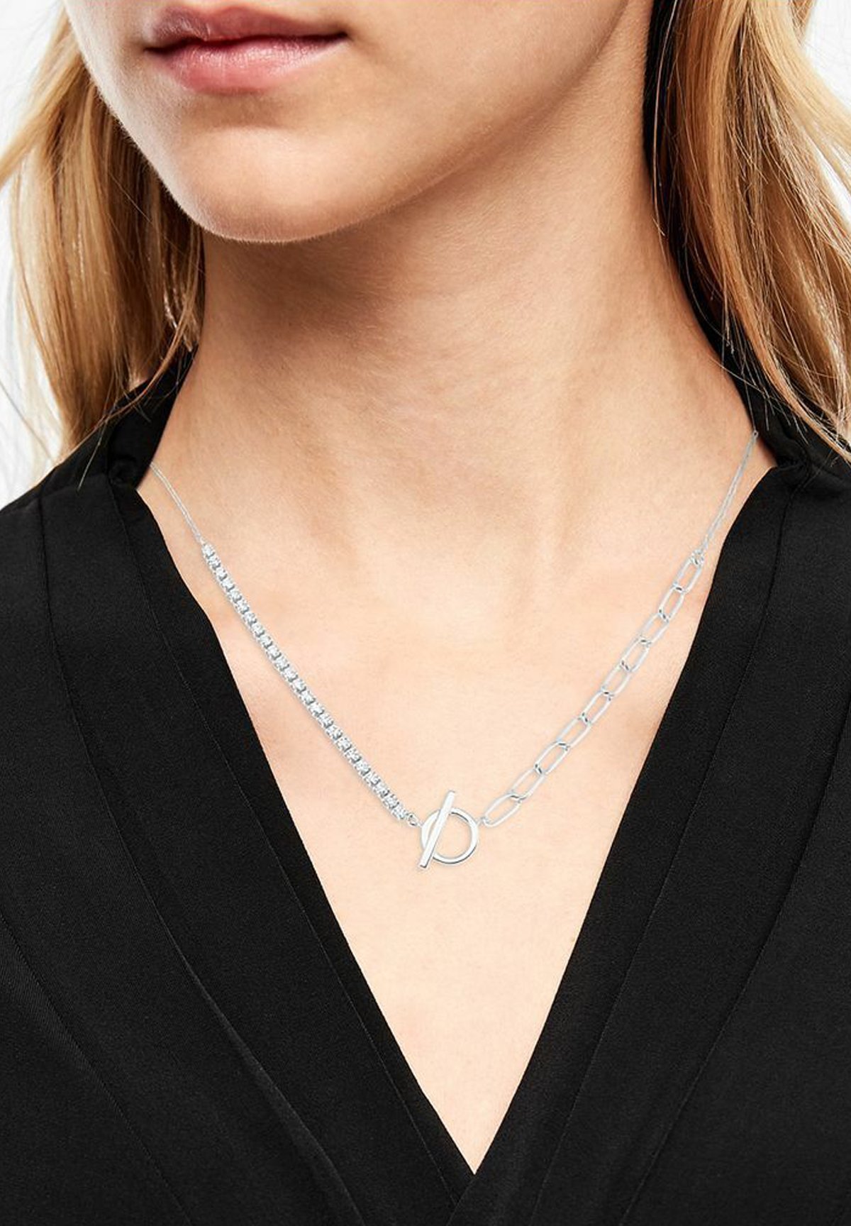 s.Oliver Ketting - silber/zilverkleurig - Zalando.nl