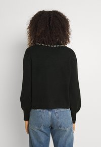 JDY Strickpullover - black
