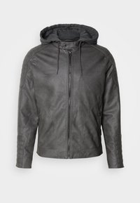 Kunstlederjacke - dark grey
