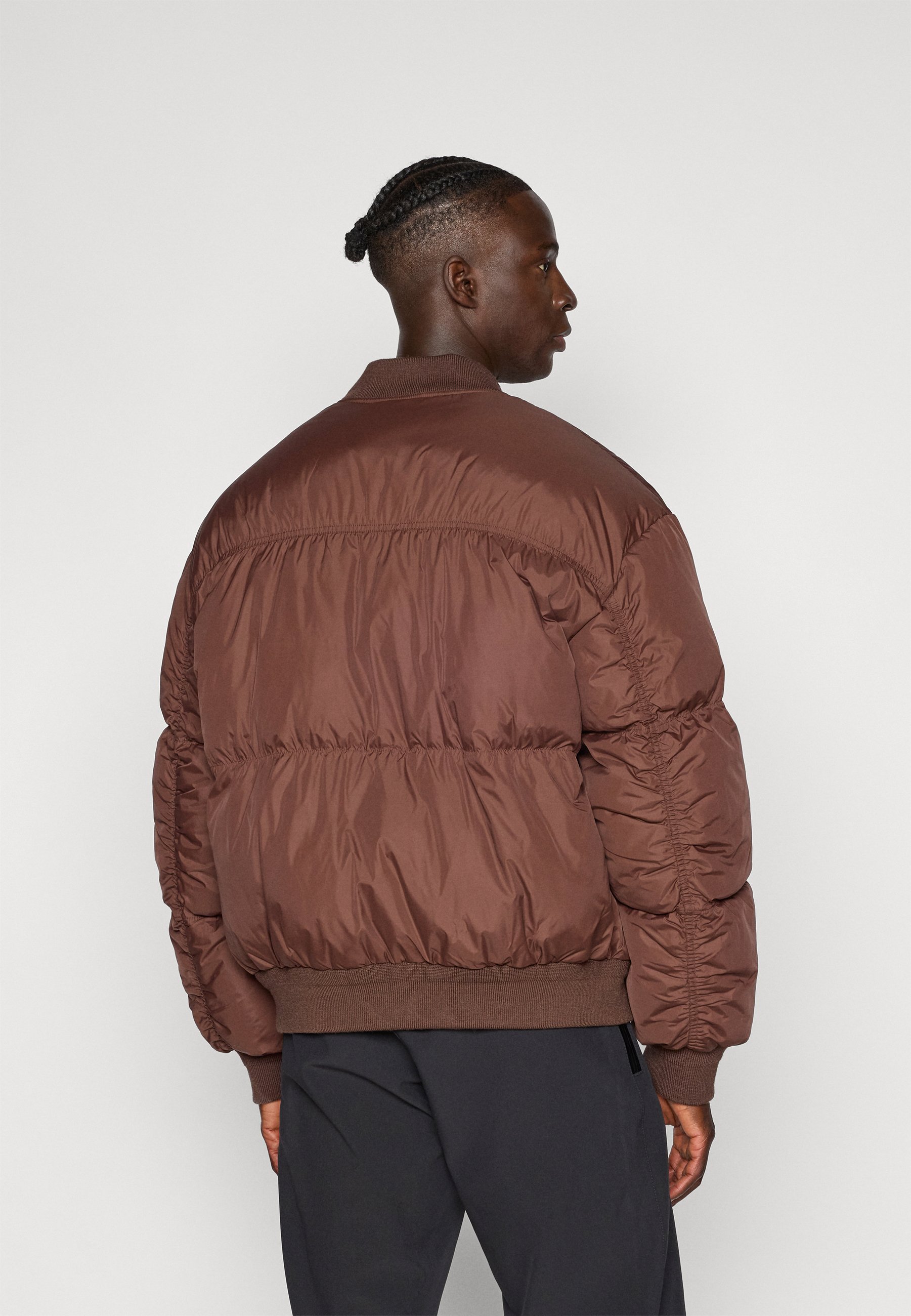 66 North DYNGJA BOMBER - Down jacket - blood bay/cognac - Zalando.ie