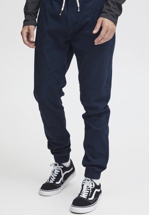 BHSELLI REGULAR FIT - Tygbyxor - navy