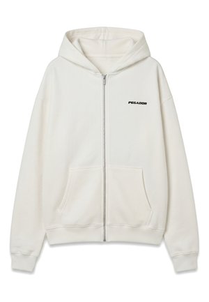 Pegador, Zip-up sweatshirt - washed warm white