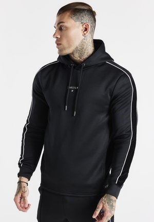 MONO IMPERIAL OVERHEAD HOODIE - Felpa - black/white