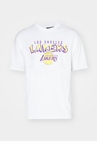 NBA LOS ANGELES LAKERS GRAPHIC OVERSIZED TEE - Camiseta estampada - white