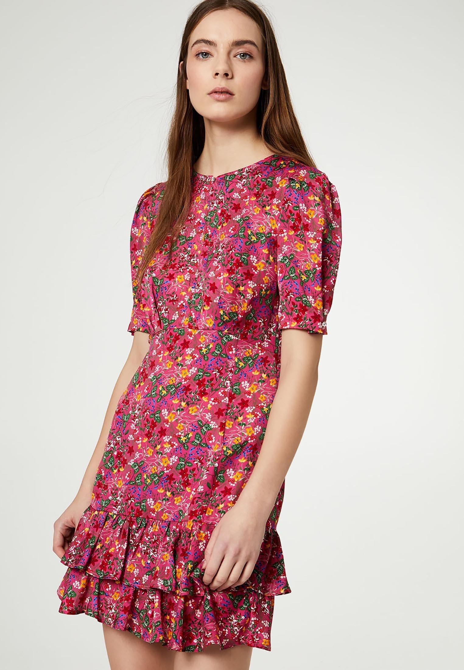 LIU JO Sukienka letnia fuchsia Zalando.pl LIU JO Sukienka letnia fuchsia Zalando.pl