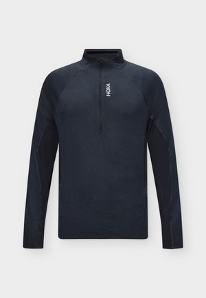 HOKA, SKYFORM HALF ZIP - Суитшърт с цип - black
