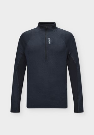 HOKA, SKYFORM HALF ZIP - Суитшърт с цип - black