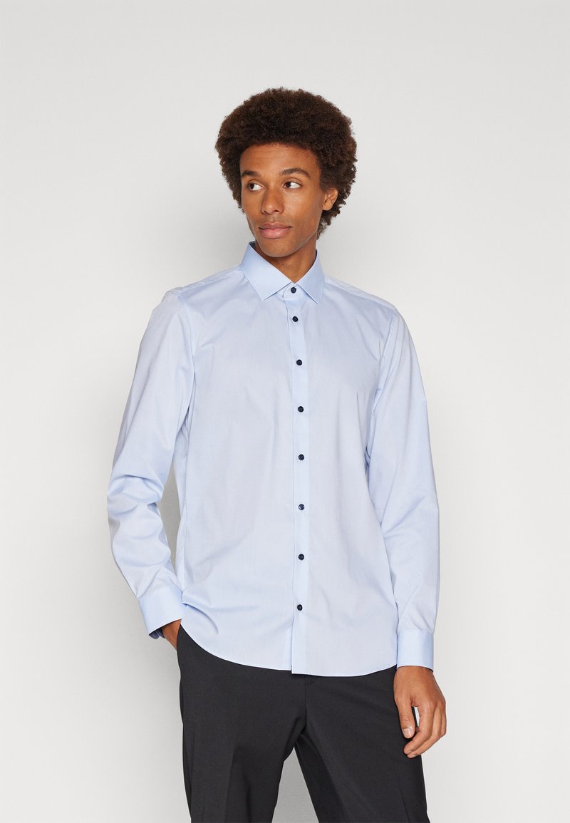 OLYMP Level Five Chemise classique - hellblau
