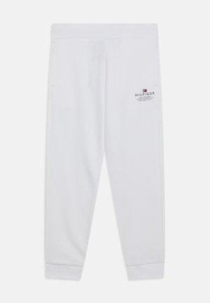 LOGO - Pantalon de survêtement - white