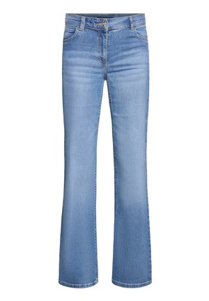 Betty Barclay, BETTY BARCLAY MIT WEITEM BEIN CASUAL-HOSE - Jean flare - blau
